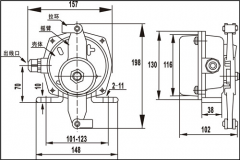 耐腐蝕雙向拉繩開關(guān)HFKLT2-I、HFKLT2-II工廠直營