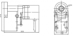SJK-1、SJK-11皮帶打滑開(kāi)關(guān)皮帶測(cè)速傳感器DH-J打滑開(kāi)關(guān)